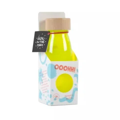 Botella Sensorial Fosforescente Amarilla