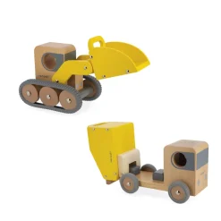 Camion Volquete Y Excavadora