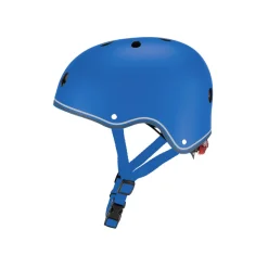 Casco Junior Con Luces Azul
