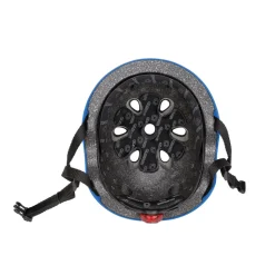 Casco Junior Con Luces Azul