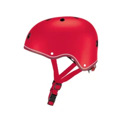 Casco Junior Con Luces Rojo
