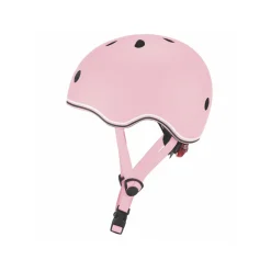 Casco Pequeno Con Luces Rosa Pastel