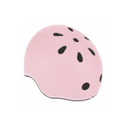 Casco Pequeno Con Luces Rosa Pastel