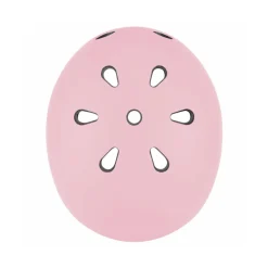 Casco Pequeno Con Luces Rosa Pastel