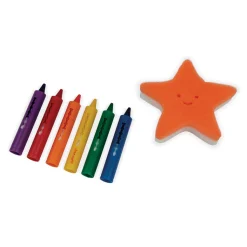 Ceras Y Esponja Para Colorear En El Baño