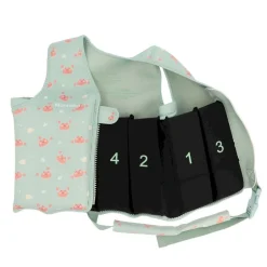 Chaleco Flotador Aprendizaje Crab Sage 1-3 Años