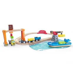 Circuito De Tren: Puerto De Elevacion Y Carga