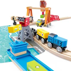 Circuito De Tren: Puerto De Elevacion Y Carga