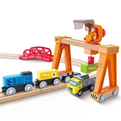 Circuito De Tren: Puerto De Elevacion Y Carga