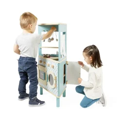 Cocina De Madera Trio