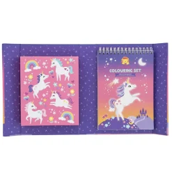 Colouring Set: Unicornios