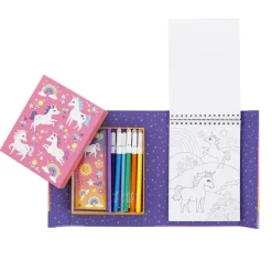 Colouring Set: Unicornios
