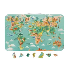 Dino: Planisferio Magnetico Dinosaurios