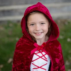 Disfraz Capa Caperucita Roja 5-6 Años