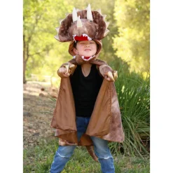 Disfraz Capa Dinosaurio Triceratops 4-6 Años
