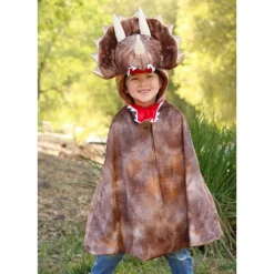 Disfraz Capa Dinosaurio Triceratops 4-6 Años