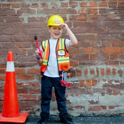Disfraz Obrero Construccion Con Accesorios 5-6 Años