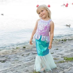 Disfraz Vestido Sirena Misty 3-4 Años