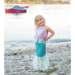 Disfraz Vestido Sirena Misty 3-4 Años