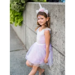 Disfraz Vestido Unicornio Brillante 5-6 Años