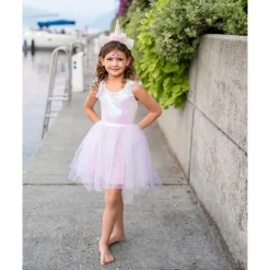 Disfraz Vestido Unicornio Brillante 3-4 Años