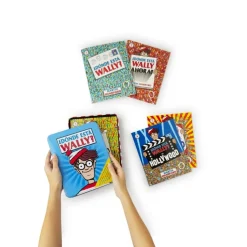 Donde Esta Wally? Caja Metalica Con Cinco Increibles Libros