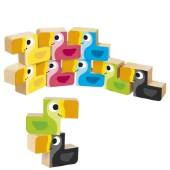 Juego De Apilar Toucans