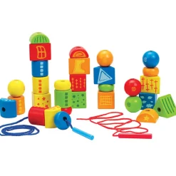 Juego De Ensartar ForMás Y Colores