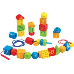 Juego De Ensartar ForMás Y Colores
