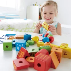 Juego De Ensartar ForMás Y Colores
