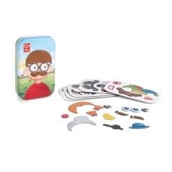 Juego En Lata: Caras Magneticas Divertidas