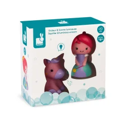 Lanzador De Agua Princesa Con Unicornio Luminoso