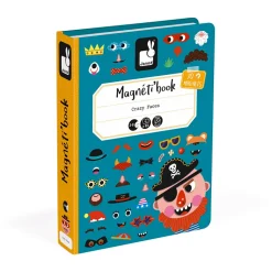 Magnetibook Crazy Boy Faces