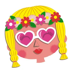 Magnetibook Crazy Girl Faces