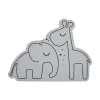 Mantel Individual De Silicona: Dreamy Dots Gris