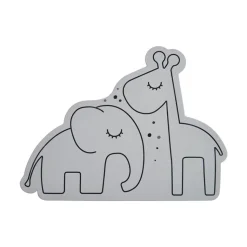 Mantel Individual De Silicona: Dreamy Dots Gris