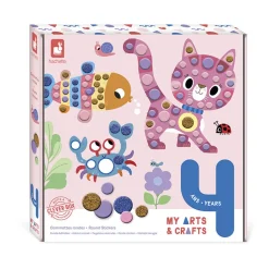 Manualidades 4 Años: Pegatinas Redondas
