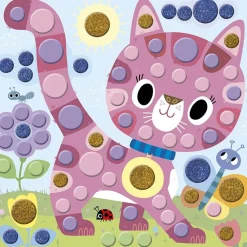 Manualidades 4 Años: Pegatinas Redondas