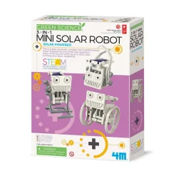 Mini Robot Solar 3 En 1