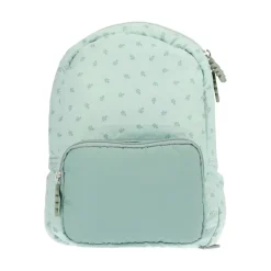 Mochila Infantil Acolchada Leaves Sage