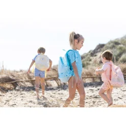 Mochila Infantil Antiarena Crab Coral