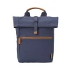 Mochila Pequena Lisa Azul