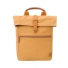 Mochila Pequena Lisa Mostaza