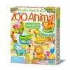 Moldea Y Pinta Animales Del Zoo