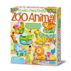 Moldea Y Pinta Animales Del Zoo