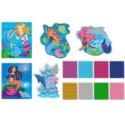 Mosaicos Delfines Y Sirenas