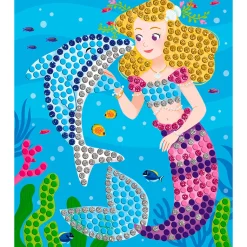 Mosaicos Delfines Y Sirenas