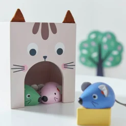 Orientarse En El Espacio: Gato Y Ratoncitos