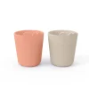 Pack De 2 Vasos Croco Arena Coral