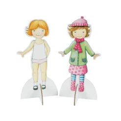 Paper Dolls Kit: Muñecas Recortables Vintage